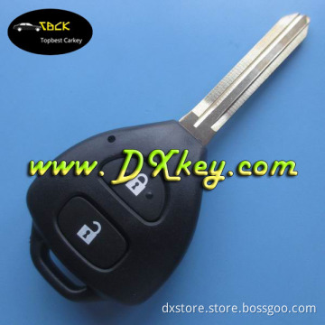 High quality 2 Buttton Remote key for toyota Corolla key toyota smart key with 433Mhz, 4D67 chip
